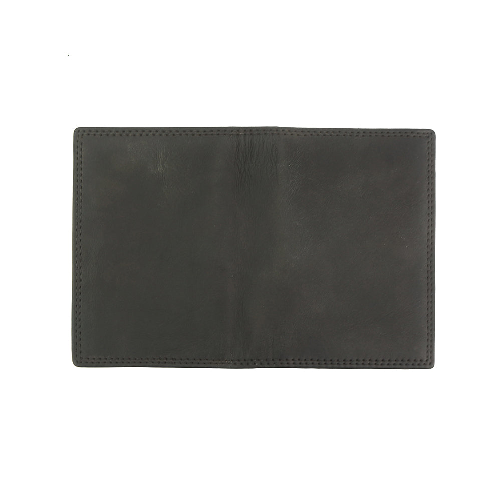 Roviero Vintage Leather Card Wallet - Made In Italy