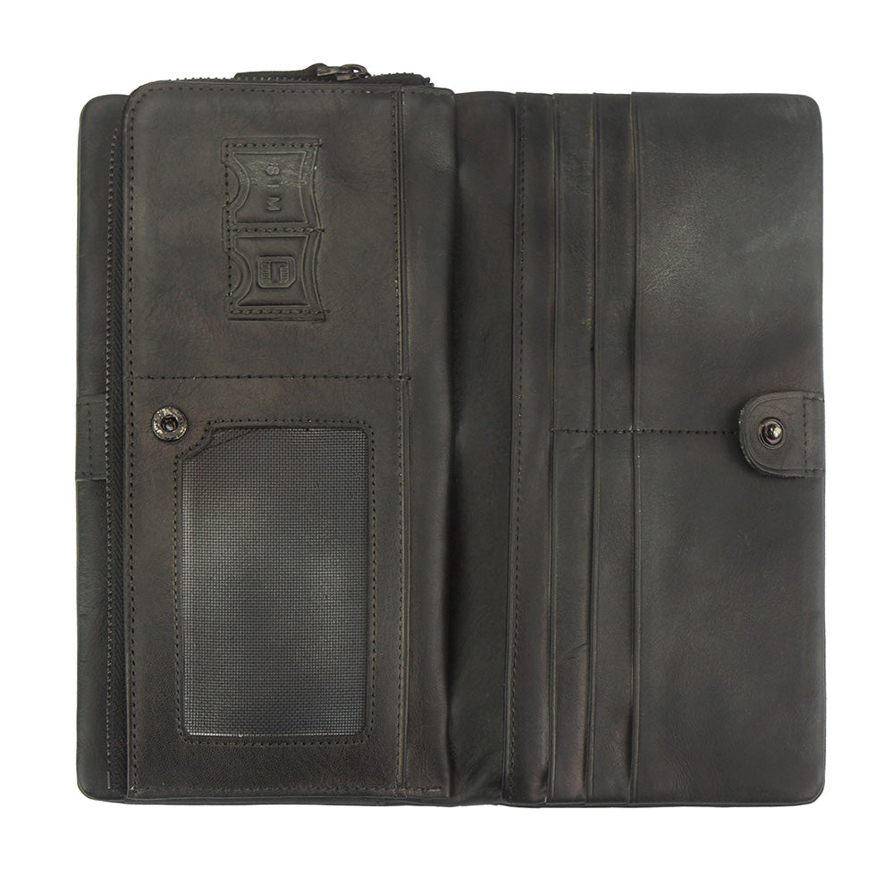 Boris Vintage Cow Leather Wallet - Made In Italy