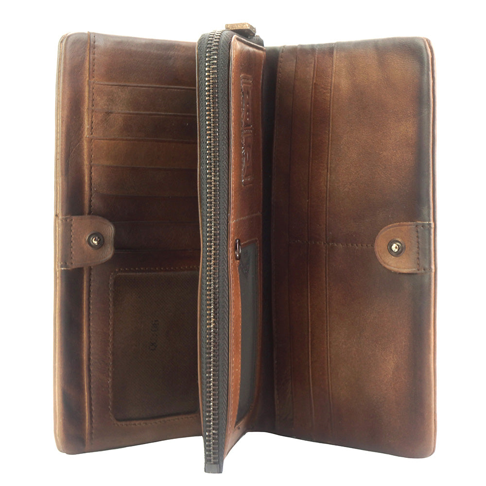 Boris Vintage Cow Leather Wallet - Made In Italy