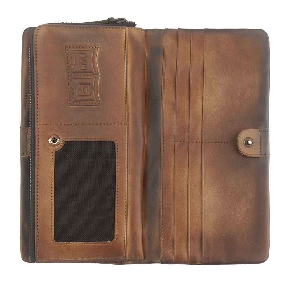 Boris Vintage Cow Leather Wallet - Made In Italy