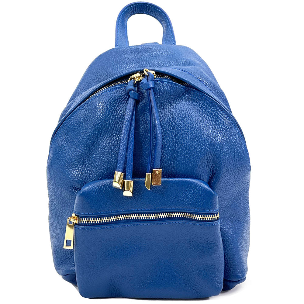 Harper leather backpack - Made In Italy