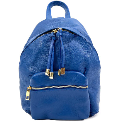 Harper leather backpack - Made In Italy