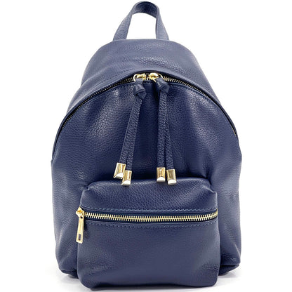 Harper leather backpack - Made In Italy