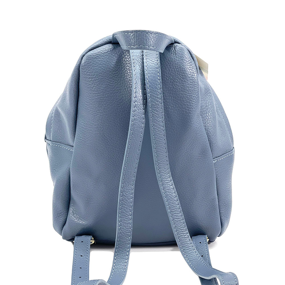 Harper leather backpack - Made In Italy