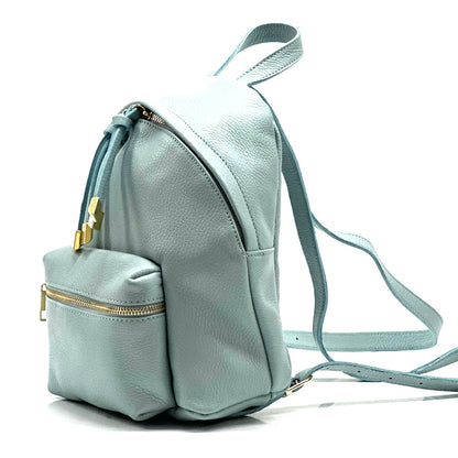 Harper leather backpack - Made In Italy
