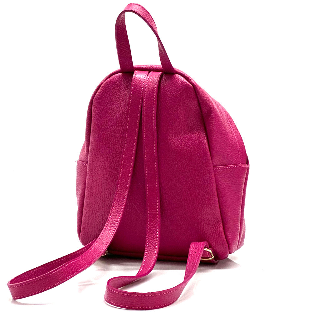 Harper leather backpack - Made In Italy