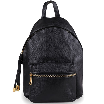 Harper leather backpack - Made In Italy