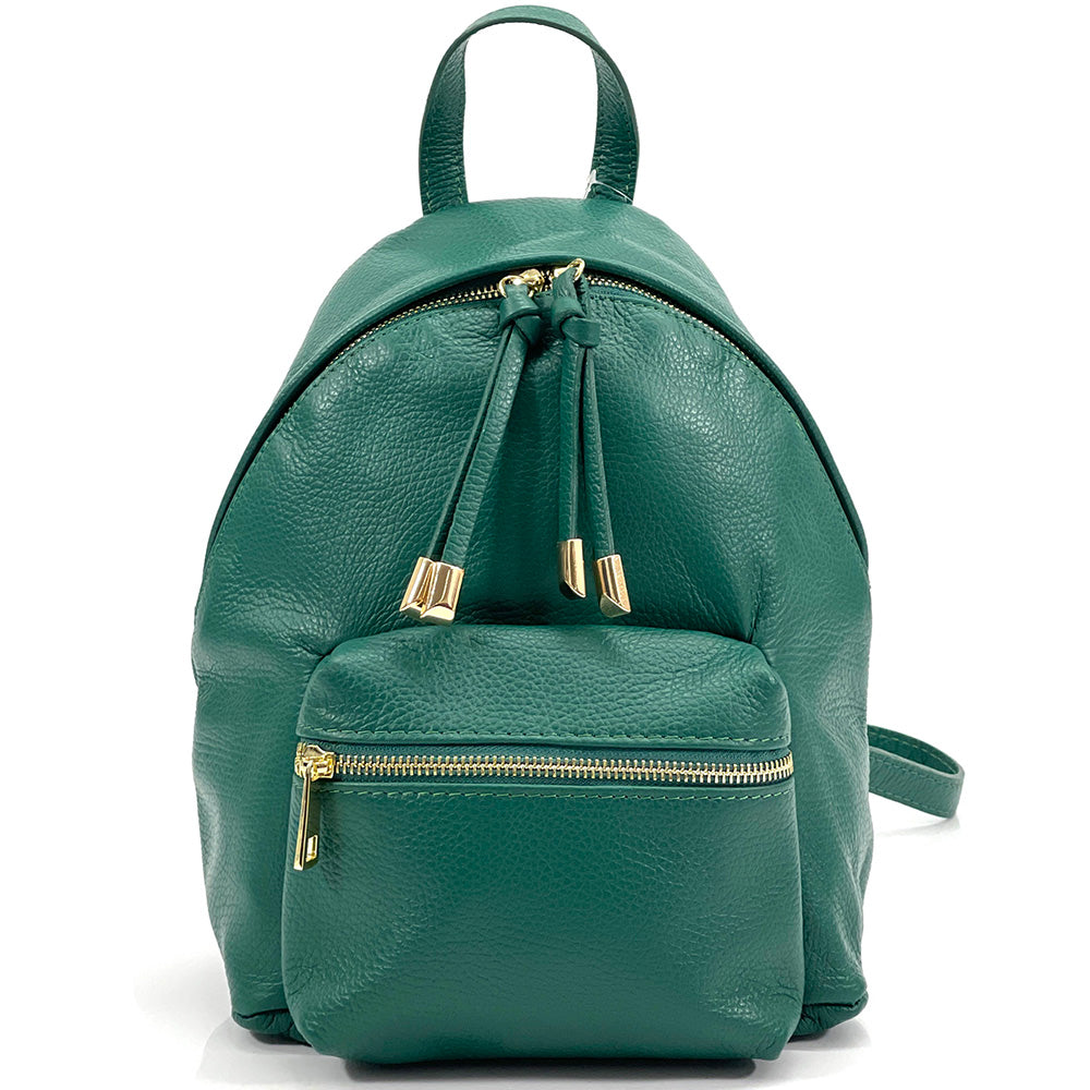 Harper leather backpack - Made In Italy