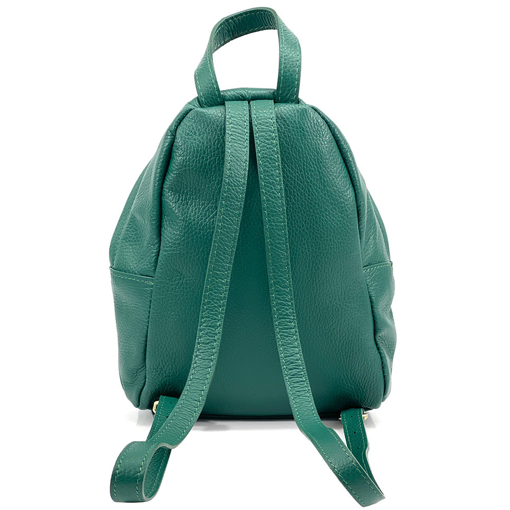 Harper leather backpack - Made In Italy