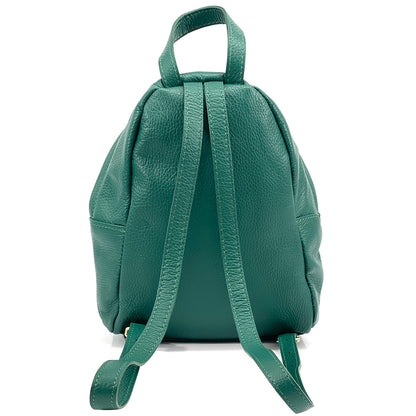 Harper leather backpack - Made In Italy