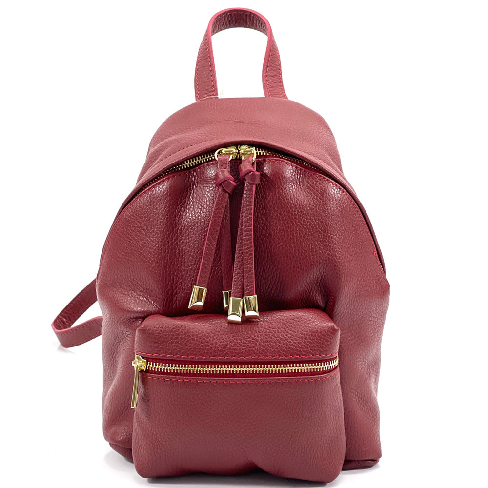 Harper leather backpack - Made In Italy