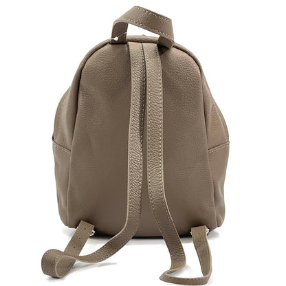 Harper leather backpack - Made In Italy