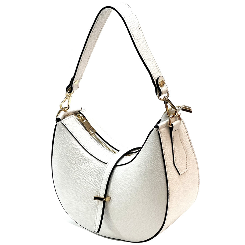 Felisa Hobo Cow Leather Bag - Made In Italy
