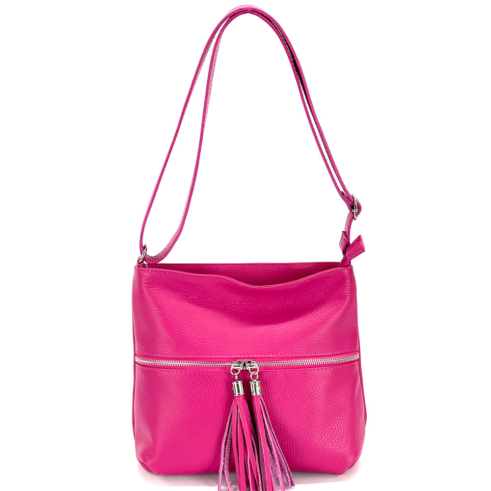 BE FREE Italian Leather Crossbody Bag - Made In Italy