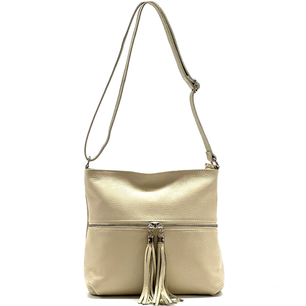 BE FREE Italian Leather Crossbody Bag - Made In Italy