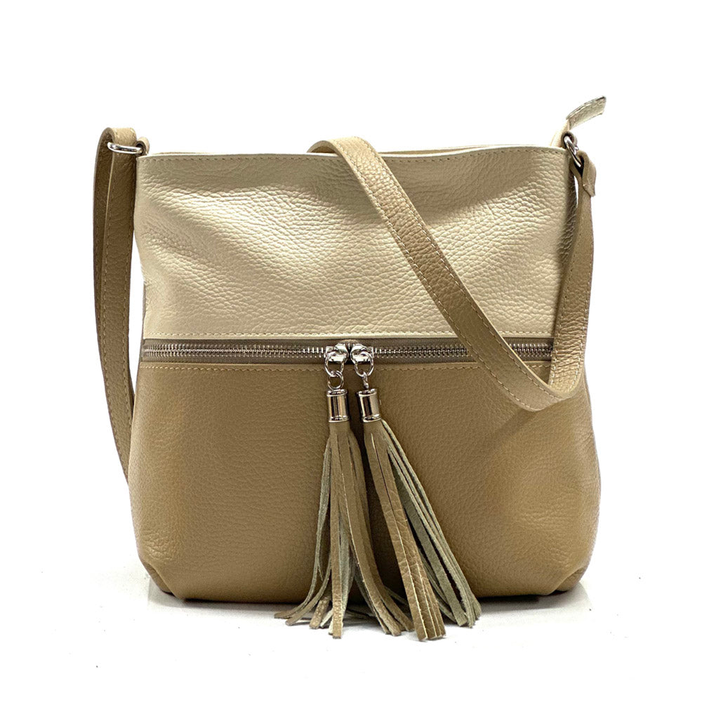 BE FREE Italian Leather Crossbody Bag - Made In Italy