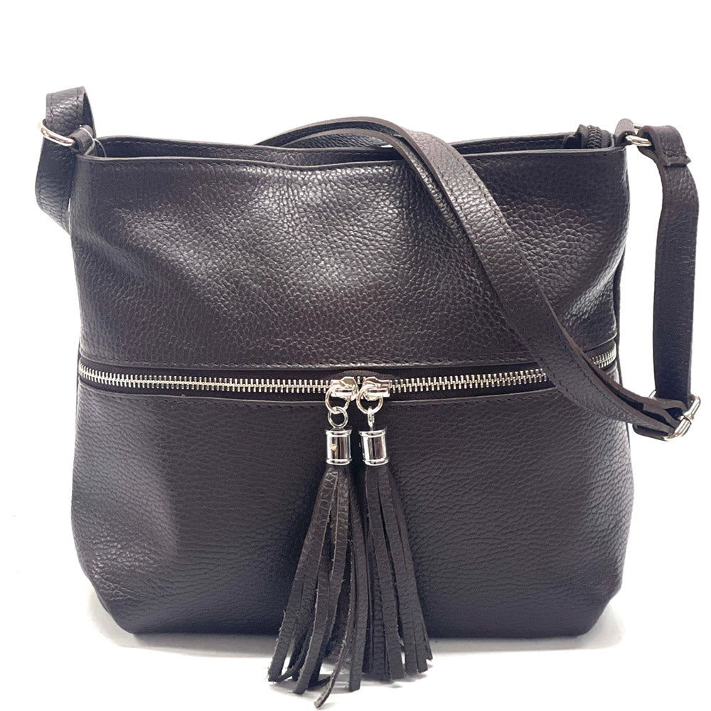 BE FREE Italian Leather Crossbody Bag - Made In Italy