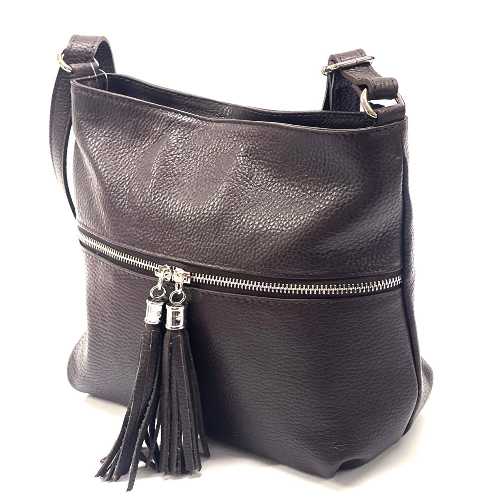 BE FREE Italian Leather Crossbody Bag - Made In Italy