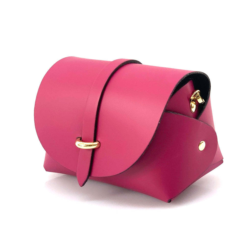 Martina Mini Leather Bag - Made In Italy