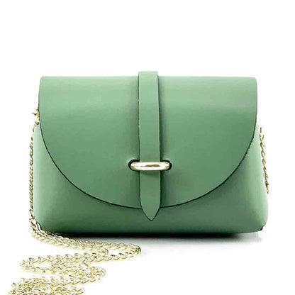 Martina Mini Leather Bag - Made In Italy