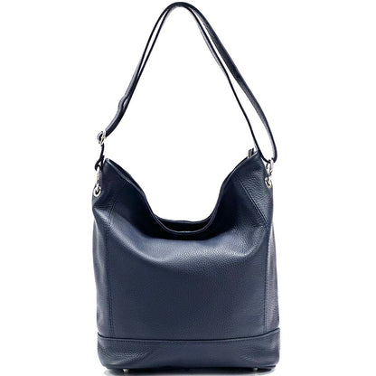 Alisia Leather Hobo Bag - Made In Italy