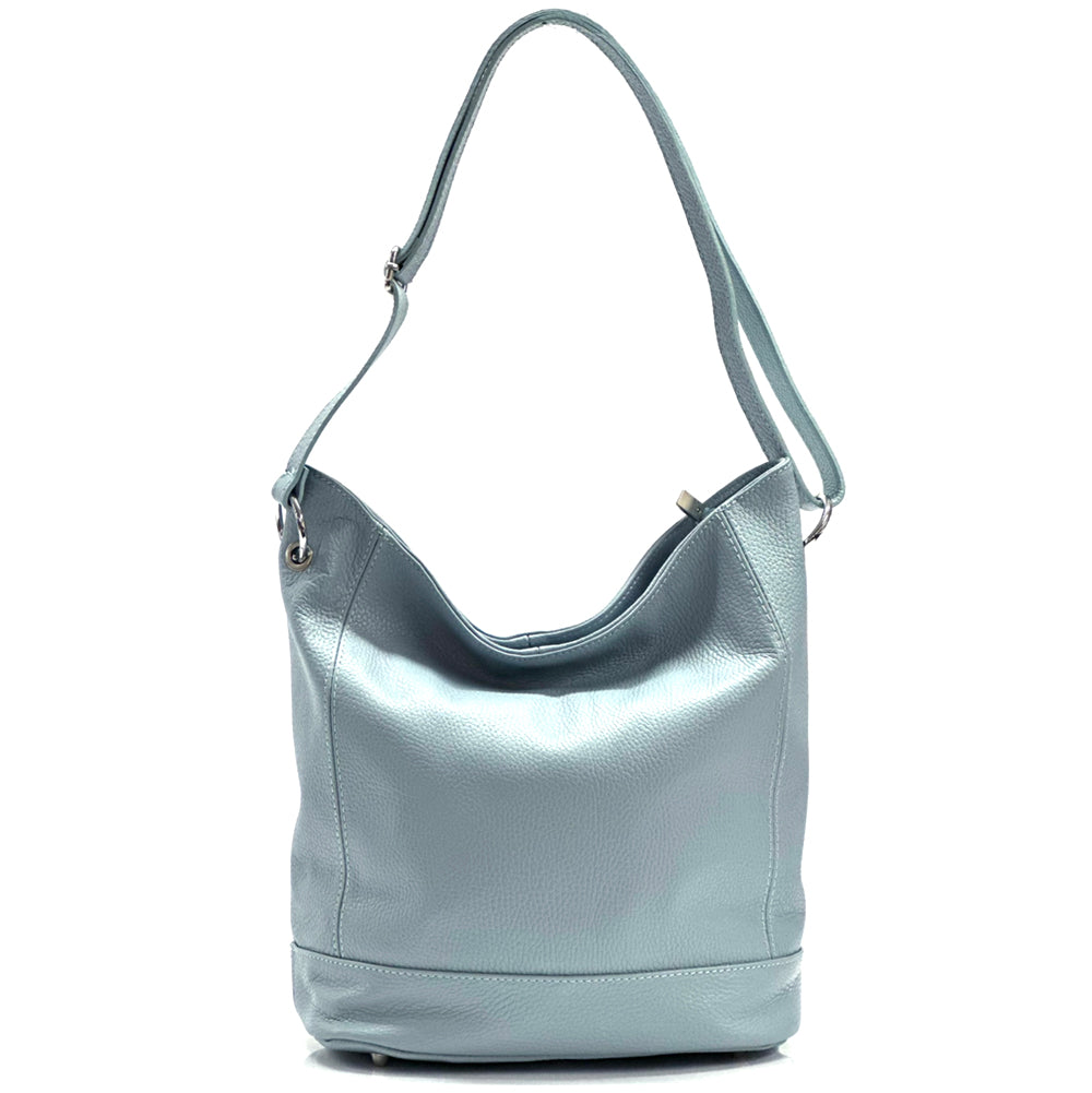 Alisia Leather Hobo Bag - Made In Italy