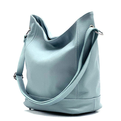 Alisia Leather Hobo Bag - Made In Italy