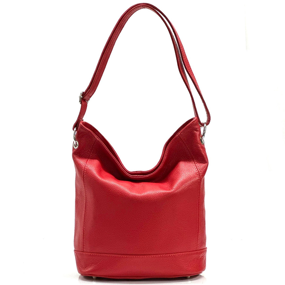 Alisia Leather Hobo Bag - Made In Italy