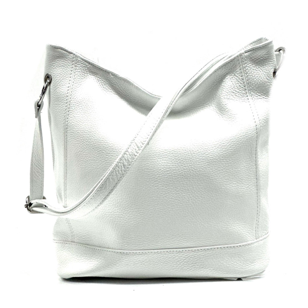 Alisia Leather Hobo Bag - Made In Italy