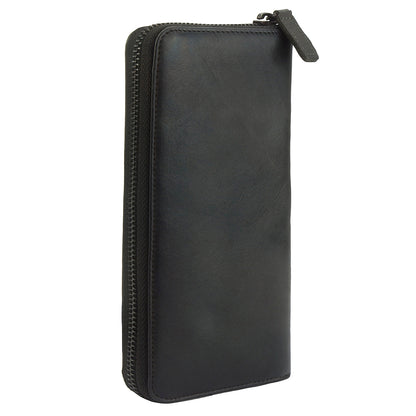 Clemenza Vintage Cow Leather Wallet - Made In Italy