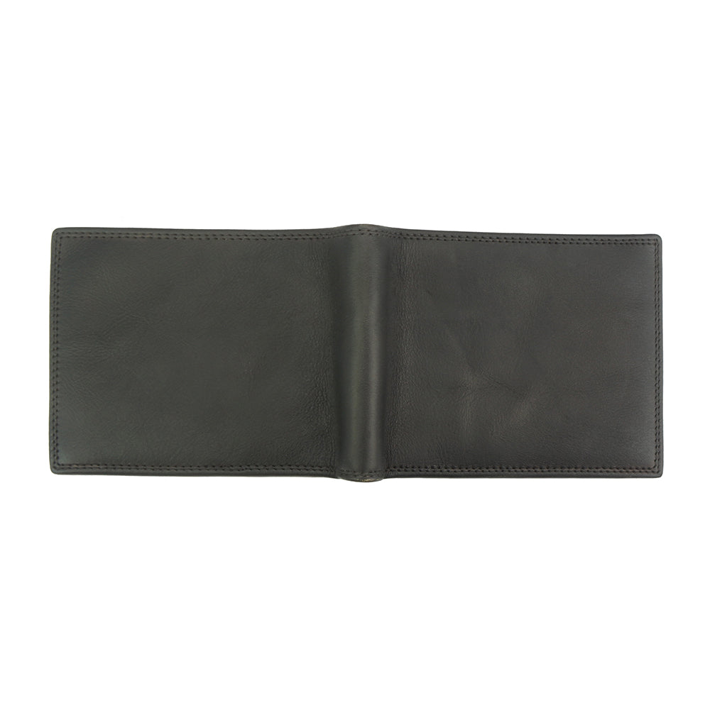 Wallet Alvaro in vintage leather - Made In Italy