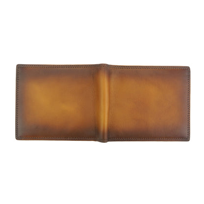 Wallet Attilio in vintage leather - Made In Italy