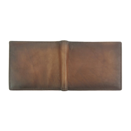 Wallet Attilio in vintage leather - Made In Italy