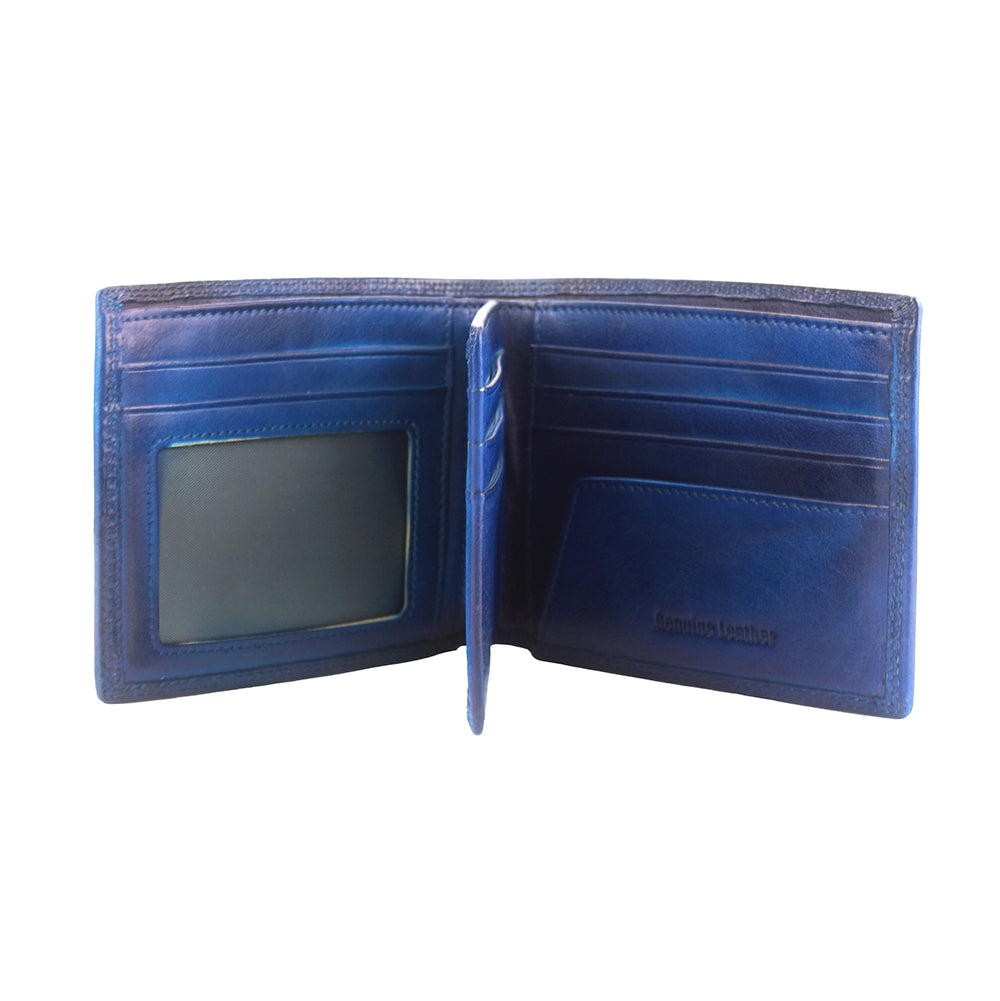 Wallet Multiple in vintage leather - Made In Italy