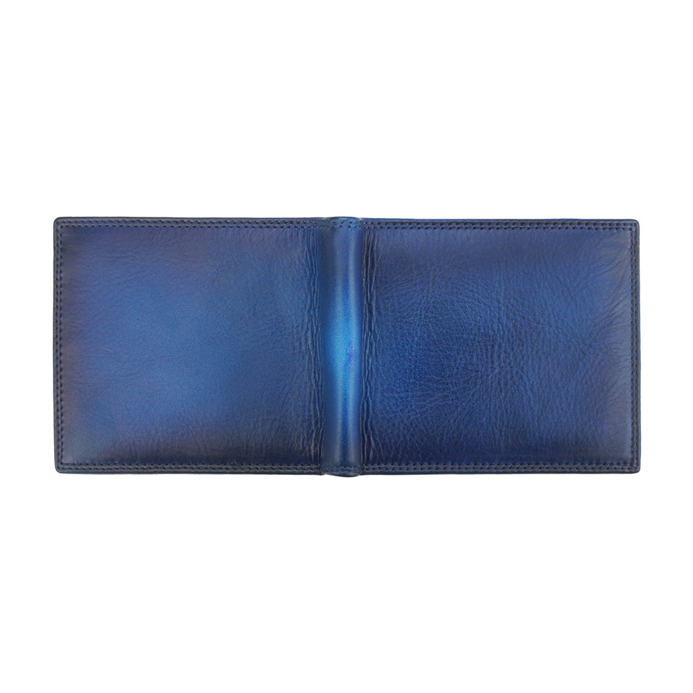 Wallet Multiple in vintage leather - Made In Italy