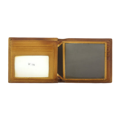 Wallet Multiple in vintage leather - Made In Italy