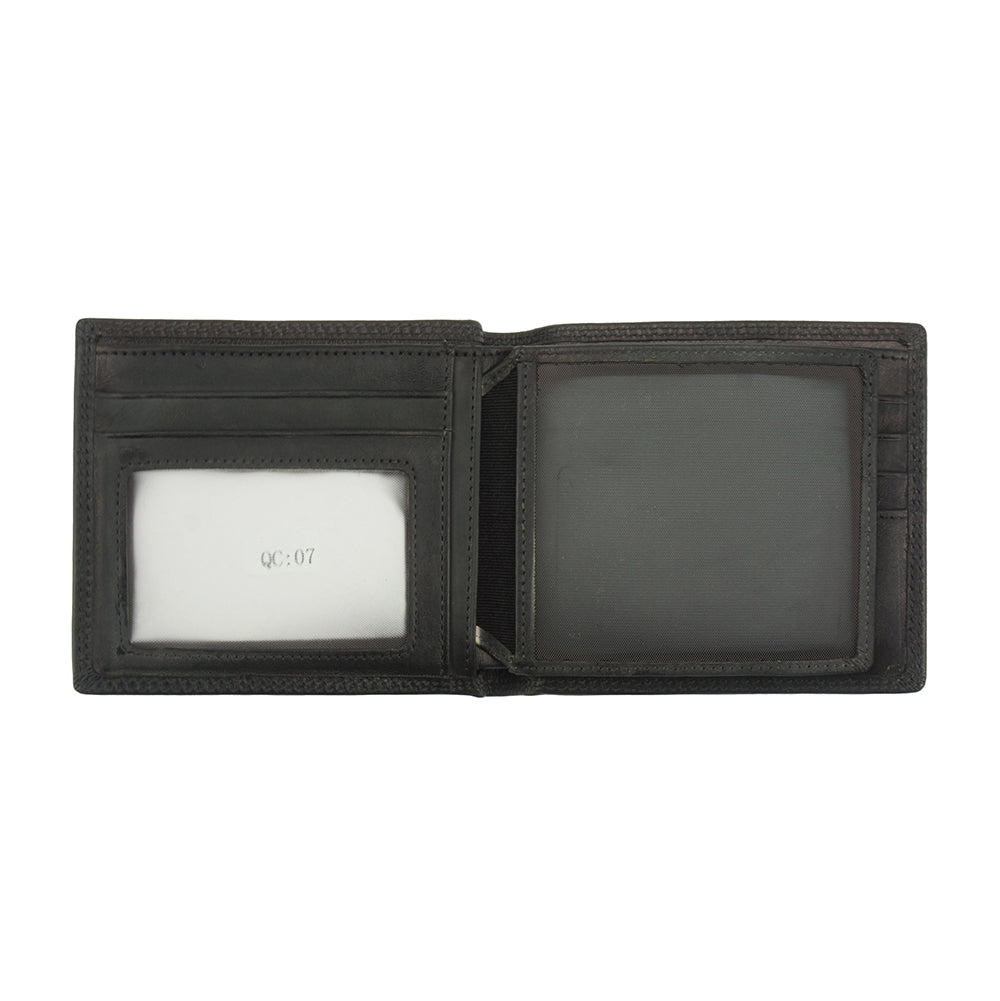 Wallet Multiple in vintage leather - Made In Italy