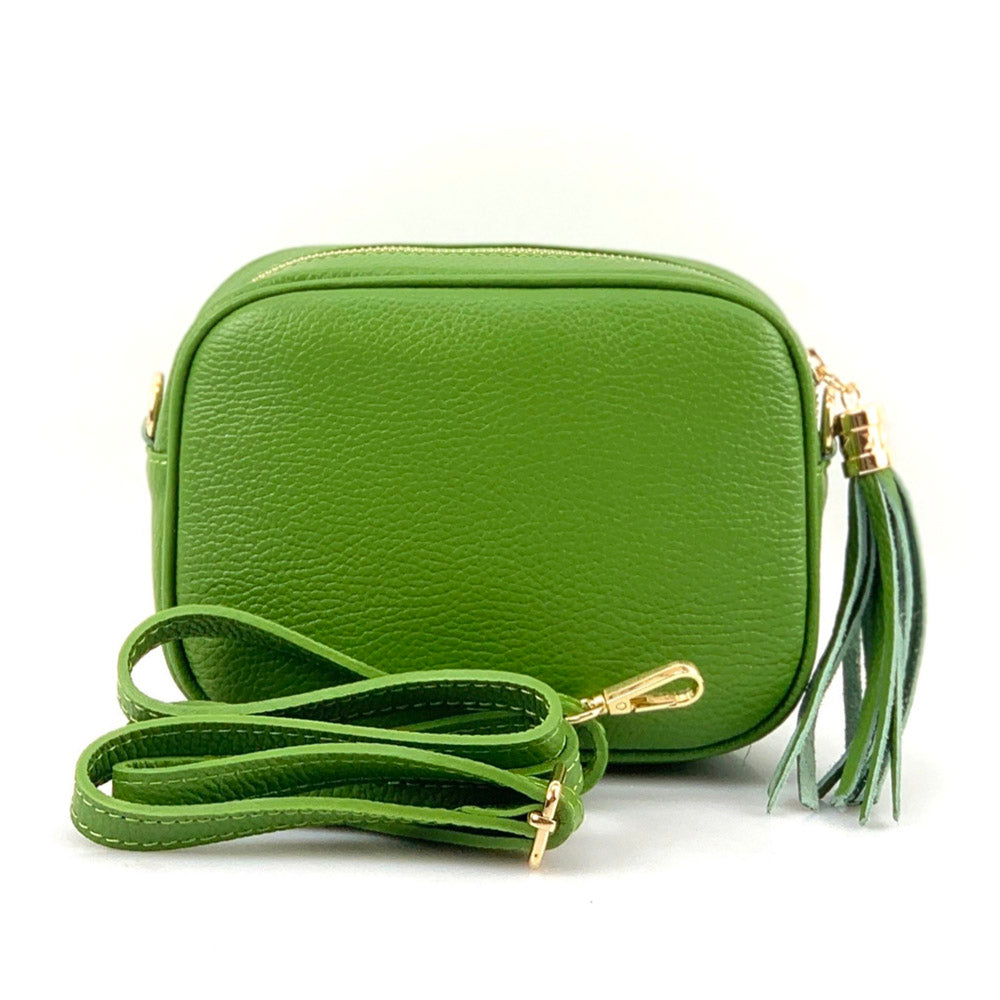 Amara leather shoulder bag - Made In Italy