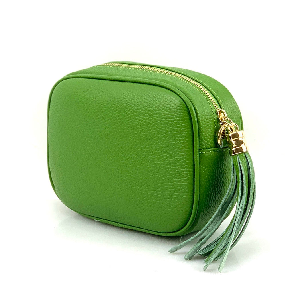 Amara leather shoulder bag - Made In Italy
