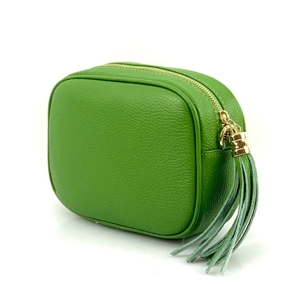 Amara leather shoulder bag - Made In Italy