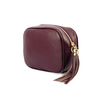 Amara leather shoulder bag - Made In Italy