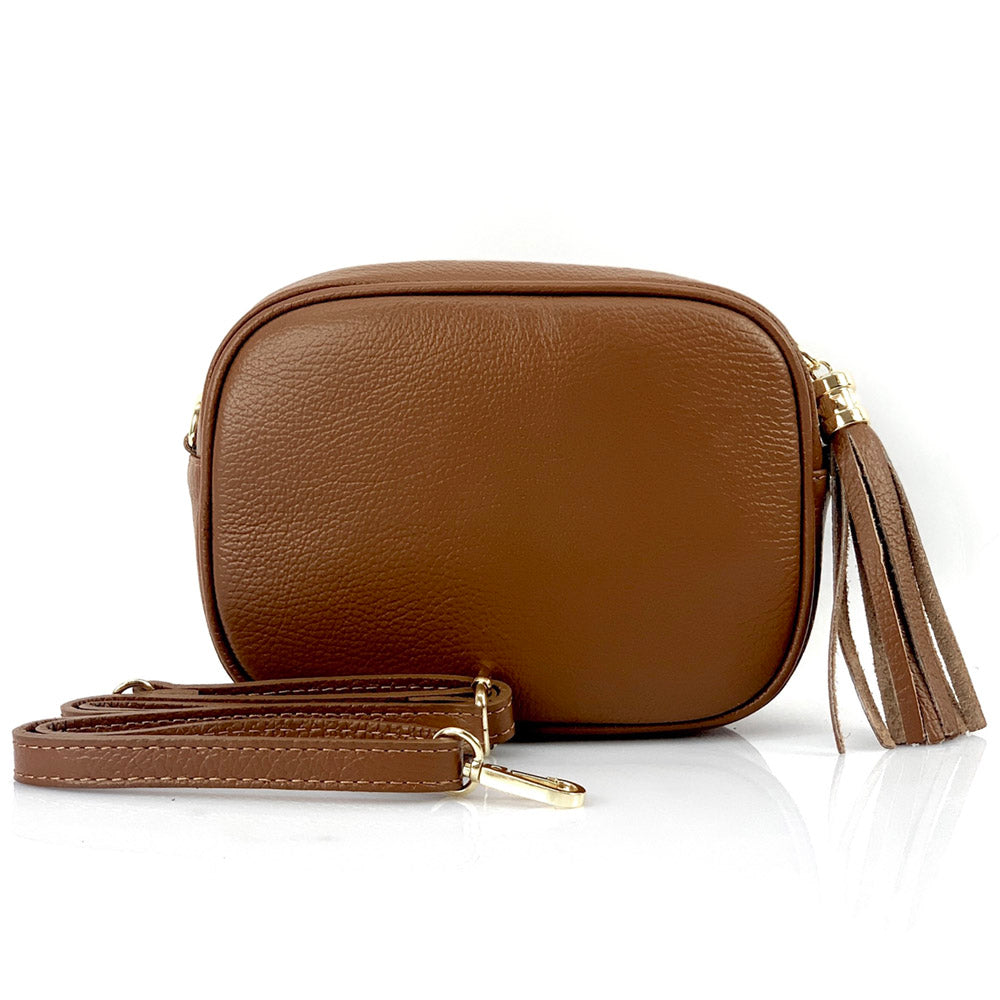 Amara leather shoulder bag - Made In Italy