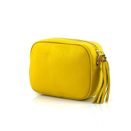 Amara leather shoulder bag - Made In Italy