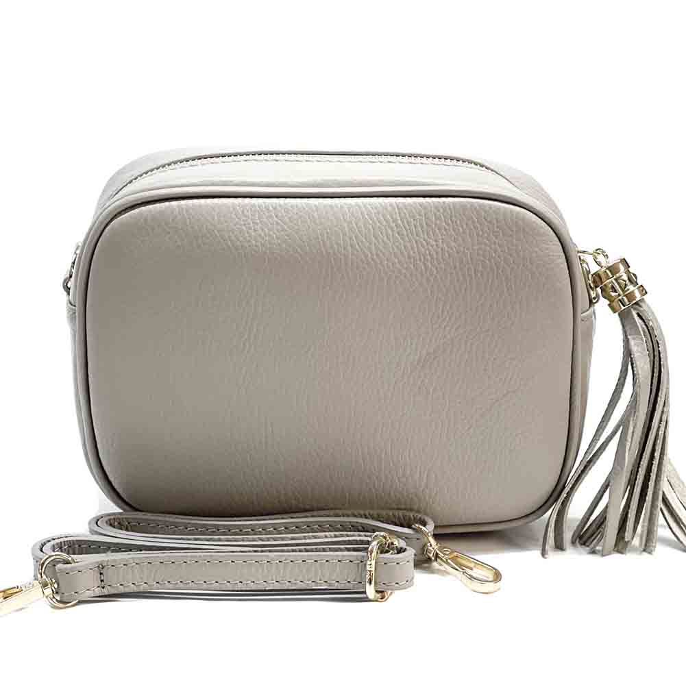 Amara leather shoulder bag - Made In Italy