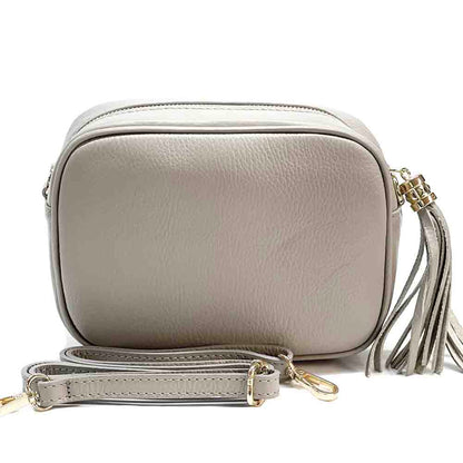 Amara leather shoulder bag - Made In Italy