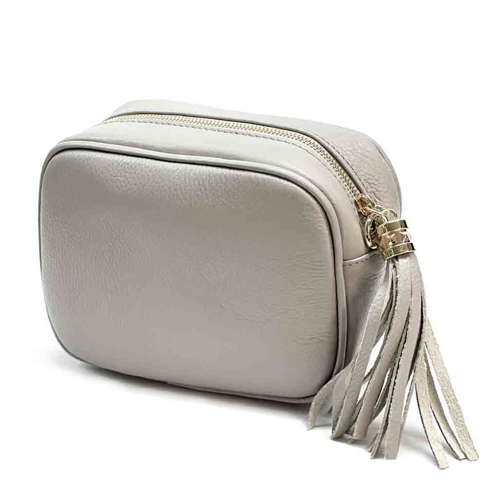 Amara leather shoulder bag - Made In Italy