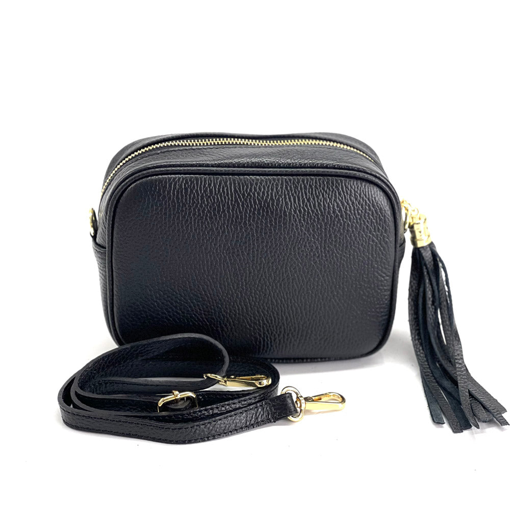 Amara leather shoulder bag - Made In Italy