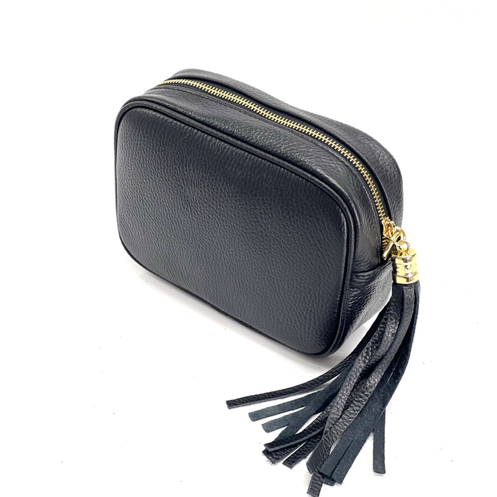 Amara leather shoulder bag - Made In Italy