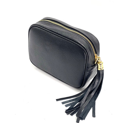 Amara leather shoulder bag - Made In Italy