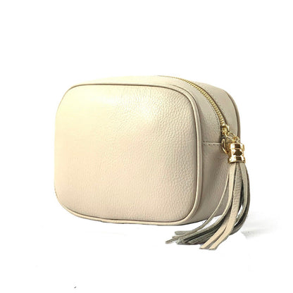 Amara leather shoulder bag - Made In Italy